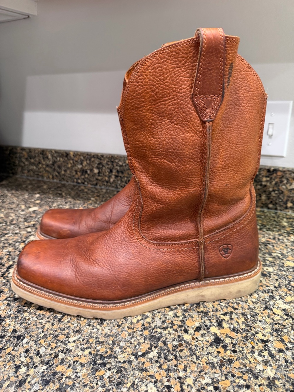 Ariat Men’s 13EE Leather Pull-On Work Boots